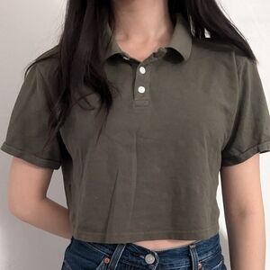 cropped polo